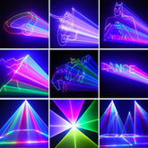 Ehaho L2700 3D Discolicht Partylicht | Animation Auswählen Größe ändern